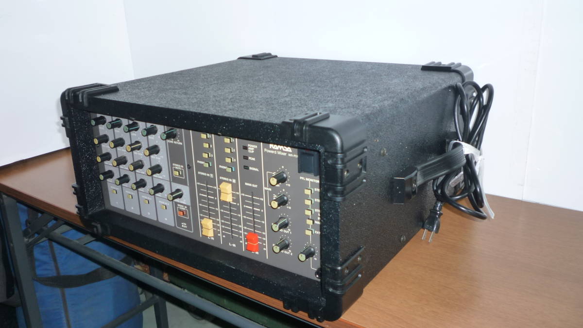 RAMSAパワードミキサー　WR-P01A RAMSAパワードミキサー WR-P01A - メルカリ