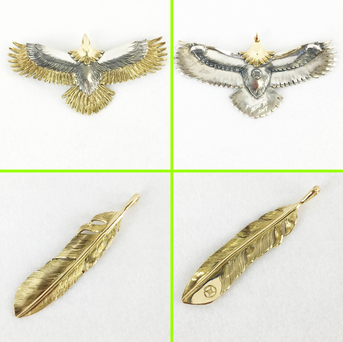 ☆中古品☆イーグル・フェザーアクセサリー 10点セット Horizon Blue