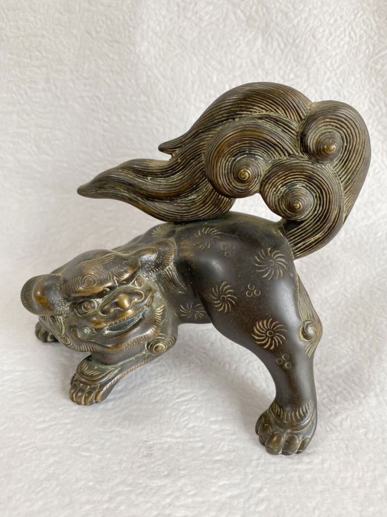 古瀬戸 黄瀬戸 一対獅子 時代物 江戸期 骨董品 狛犬 阿吽 アンティーク 古瀬戸 黄瀬戸 一対獅子 時代物 江戸期 骨董品 狛犬 阿吽