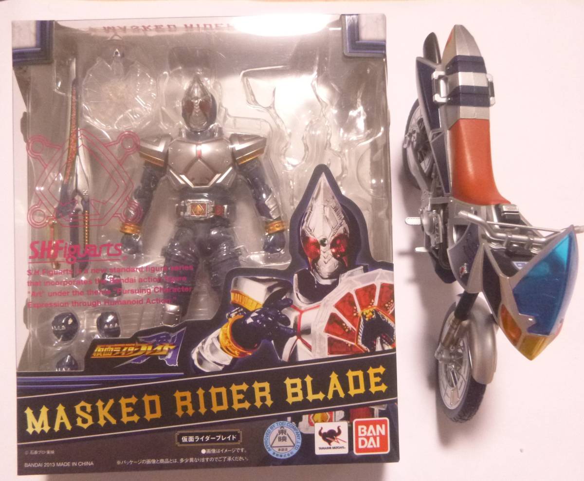 S H フィギュアーツ 仮面ライダーブレイド ブルースペイダー S H Figuarts 仮面ライダー剣 開封品 の落札情報詳細 ヤフオク落札価格情報 オークフリー スマートフォン版