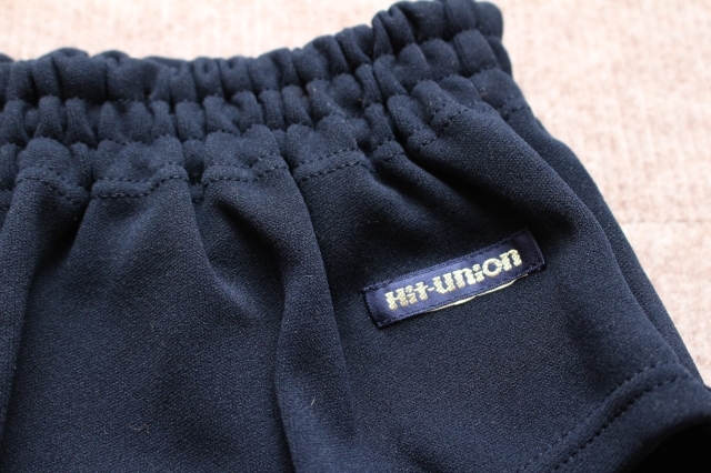 中古☆hit union ヒットユニオン 66-N ブルマ 濃紺 ハイレグ ナイロン