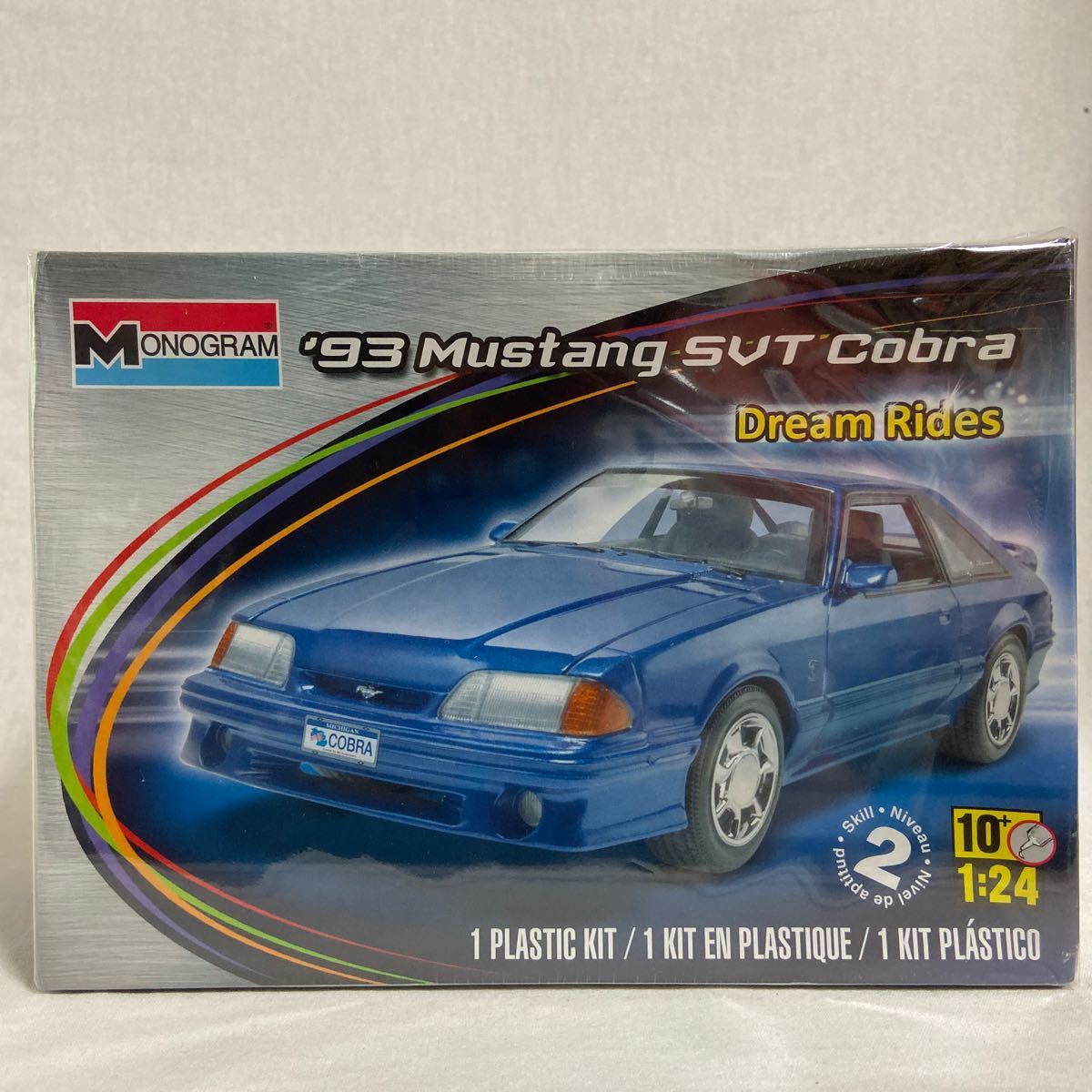 monogram 1/24 mustang cobra プラモデル Monogram 1/24 Ford Mustang Cobra Model Kit Unassembled From