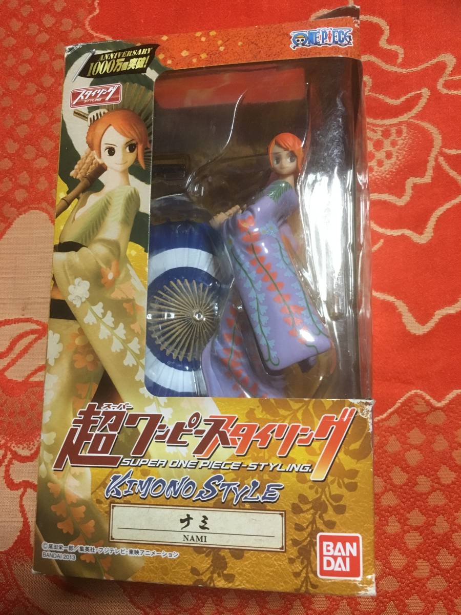 超ワンピース スタイリング Kimono Style ナミ フィギュア 着物 Bandai バンダイ Pop ワーコレ の落札情報詳細 ヤフオク落札価格情報 オークフリー スマートフォン版