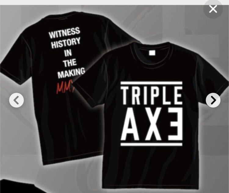 triple axe XL Tシャツ　未開封　hey smith triple axe XL Tシャツ未開封hey smith