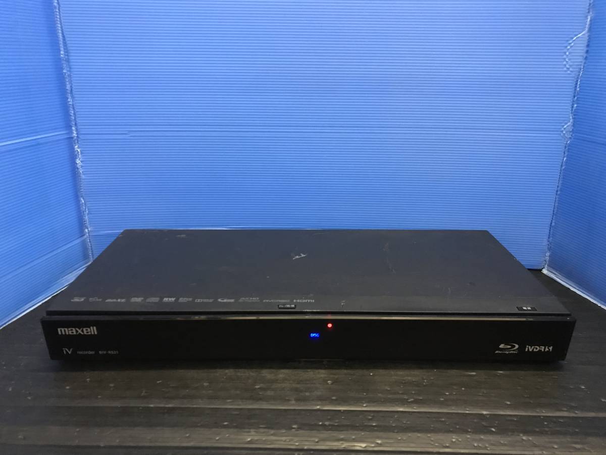 マクセルmaxell ブルーレイレコーダー◆BIV-R521 ジャンク マクセルmaxell ブルーレイレコーダー BIV-R521 ジャンク品