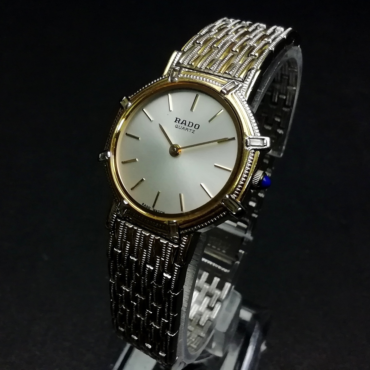 RADO ラドー 133.9024.2 シルバー ゴールド クォーツ RADO ラドー 133.9024.2 シルバー ゴールド クォーツ