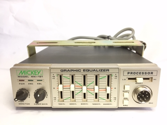 MICKEY MK-151・マイク用グラフィックイコライザー+プロセッサーの落札