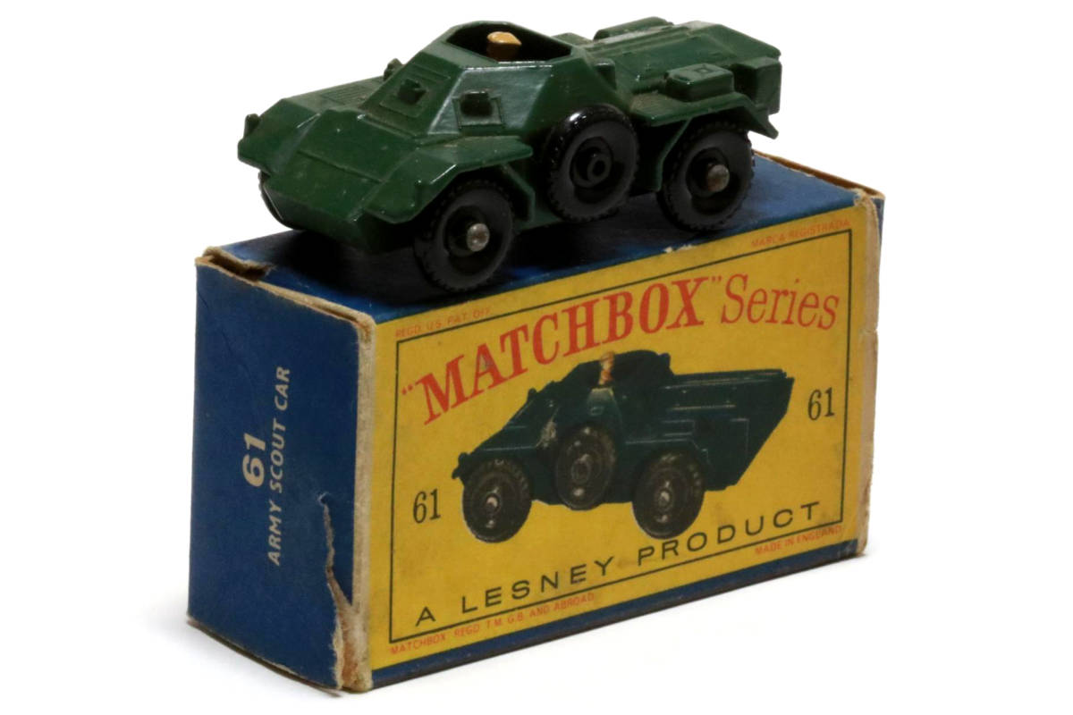 レズニー マッチボックス フェレット装甲車 偵察車 LESNEY MATCHBOX 61
