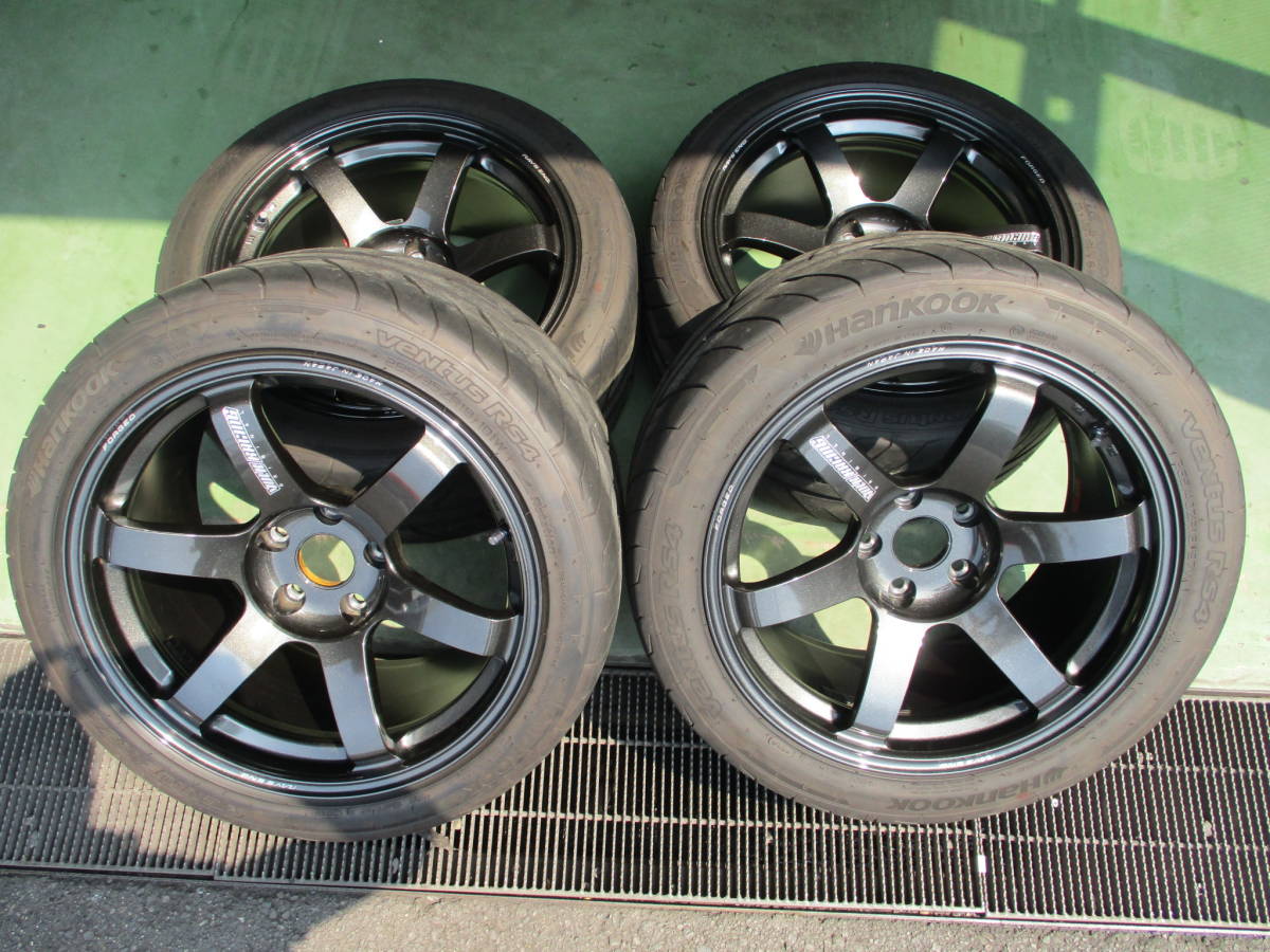 BMW M4 M3 M5 RAYZ TE37 SAGA 18インチ レイズ サーガ ガリ傷無し 265