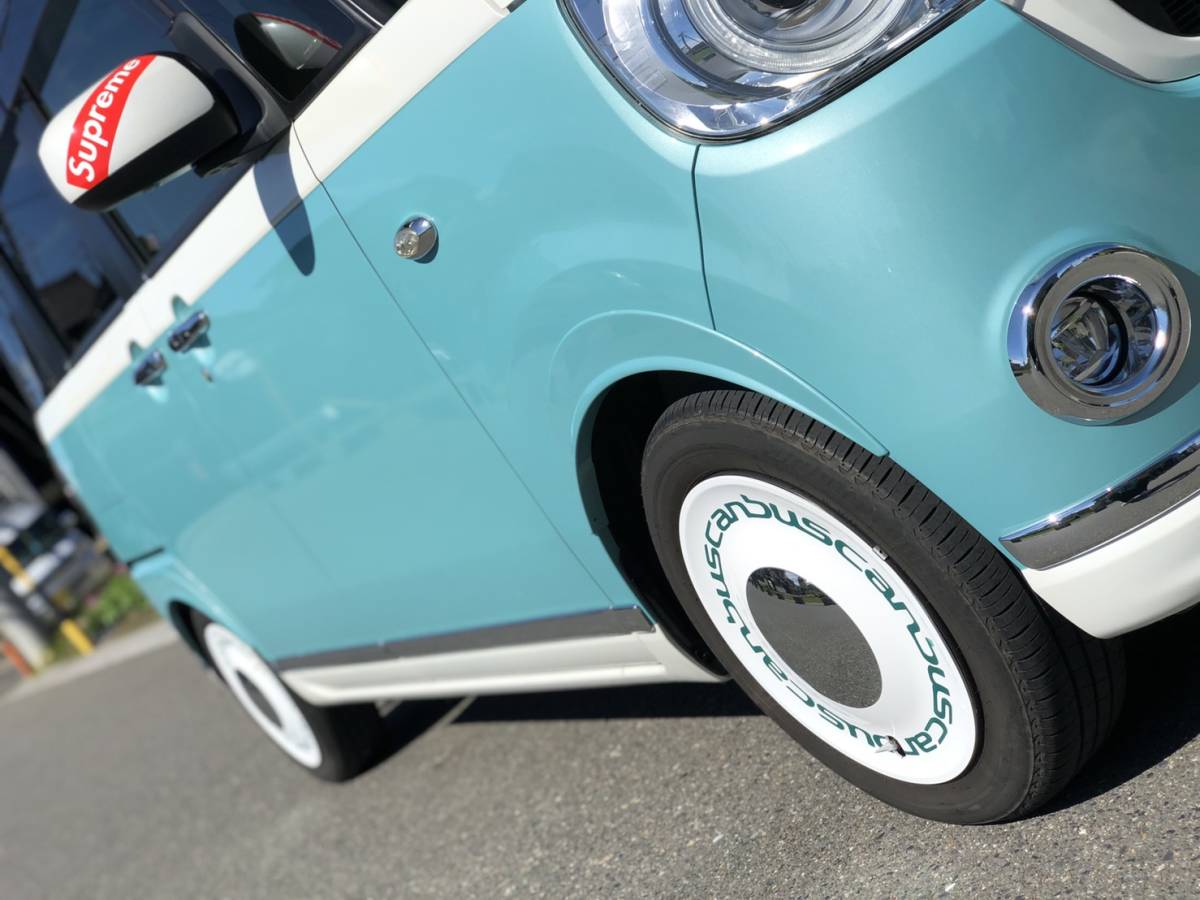 kaz.さん予約品キャンバスイージーローダウンフォルムフェンダートリム塗装済 新品】モニター募集ダイハツ ムーヴ キャンバス エアロ co.op イージー