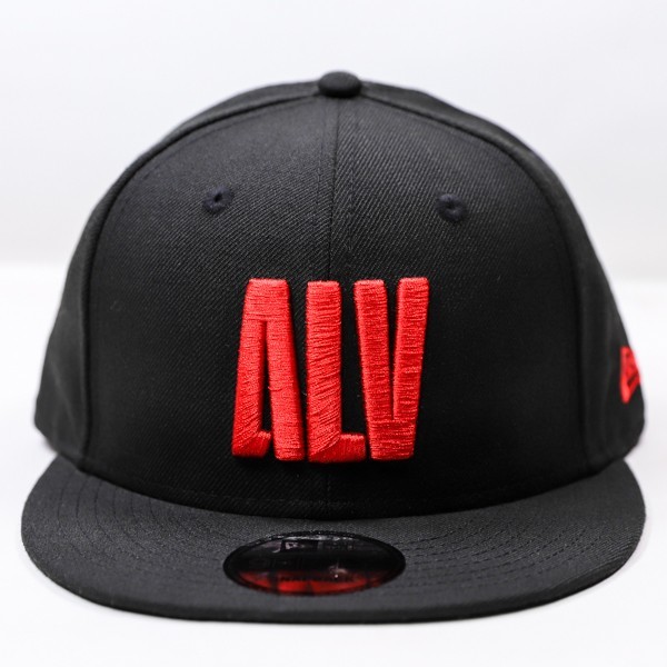 激レア【ニューエラ×アルバルク東京】限定コラボ ALV立体ロゴ キャップ 赤×黒 新品】B LEAGUEプロバスケットボール アルバルク東京 alvark 帽子