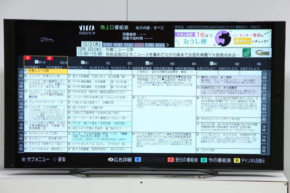 55インチ液晶4Kテレビ Panasonic TH-55EX850(2018年製造)HDR/倍速駆動