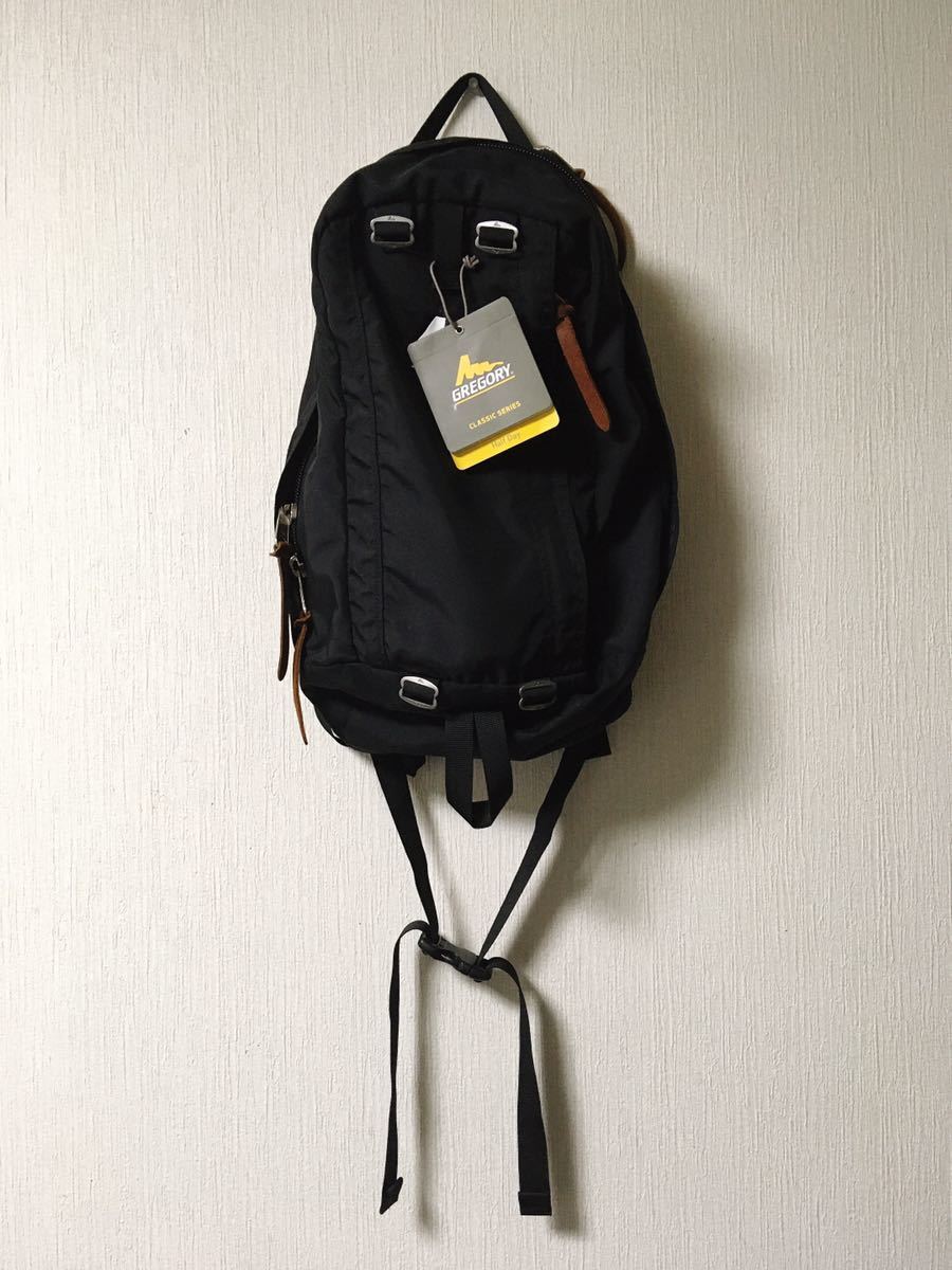 希少極美品 タグ付 Gregory グレゴリー ハーフデイ シルバータグ リュック 黒 ブラック ザック バックパック Halfday デイパック Daypack の落札情報詳細 ヤフオク落札価格情報 オークフリー スマートフォン版