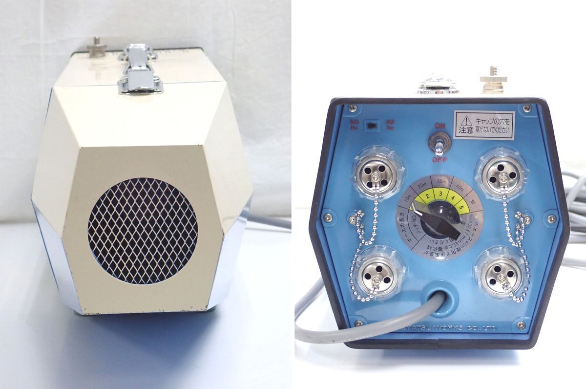 ☆1円 重松製作所/シゲマツ 送気マスク 一式セット HM-12/電動送風機