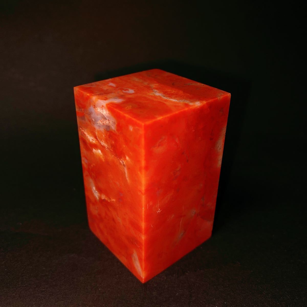 93ラオス石　 瑞獣　螭虎　印石　印材　石　落款印　美品　唐物　箱付き 93ラオス石 瑞獣 螭虎 印石 印材 石 落款印 美品 唐物 箱付き 新品