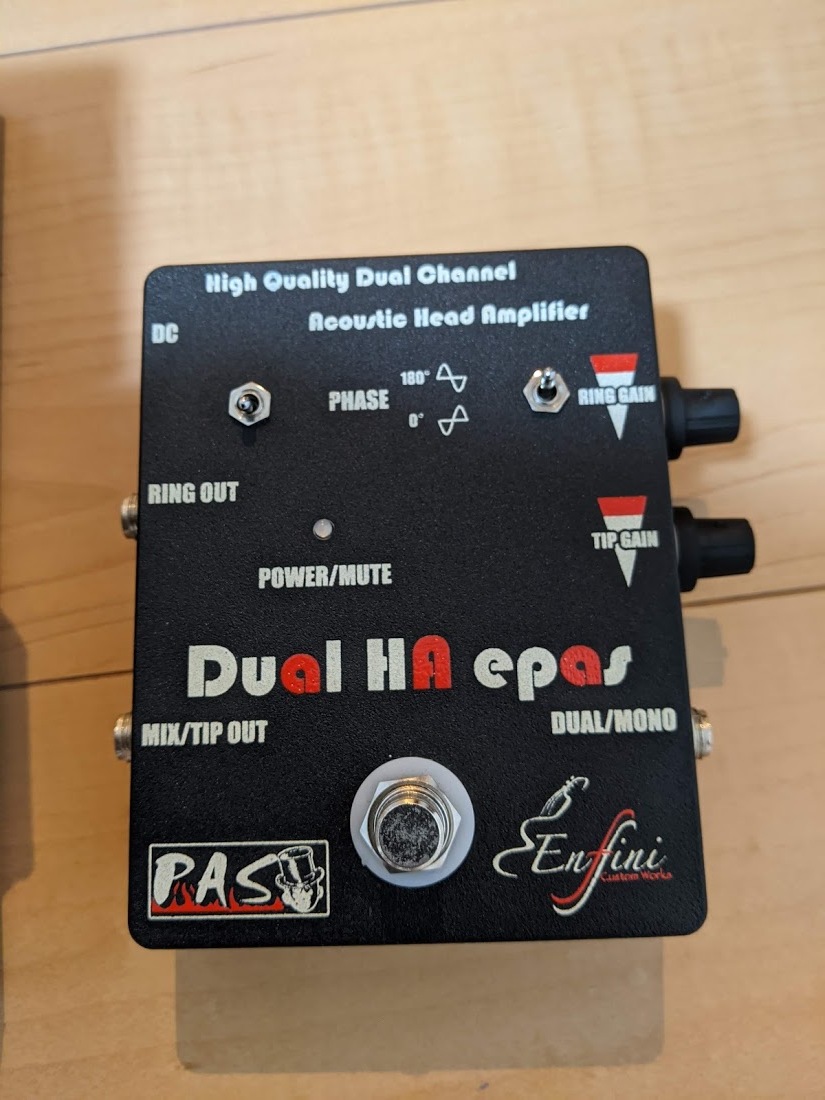 Dual HA epas ultimate アコギ用プリアンプ 【公式通販】