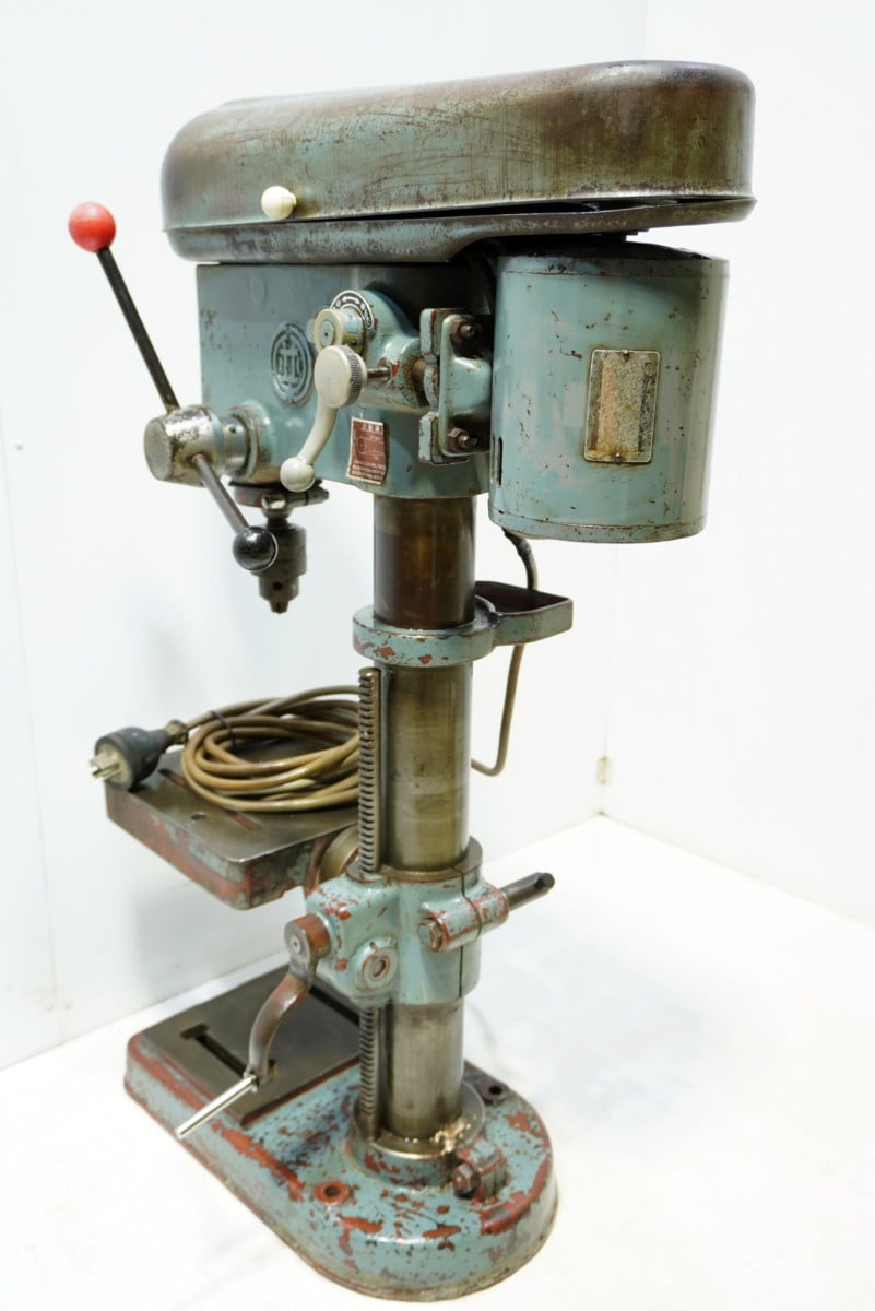 q341☆並木 13mmボール盤 NBD-340 100V300w