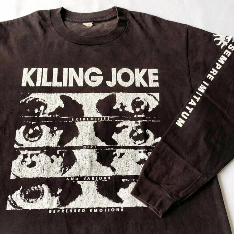 90s KILLING JOKE 怒涛 長袖 Tシャツ ビンテージ 90年代 キリング