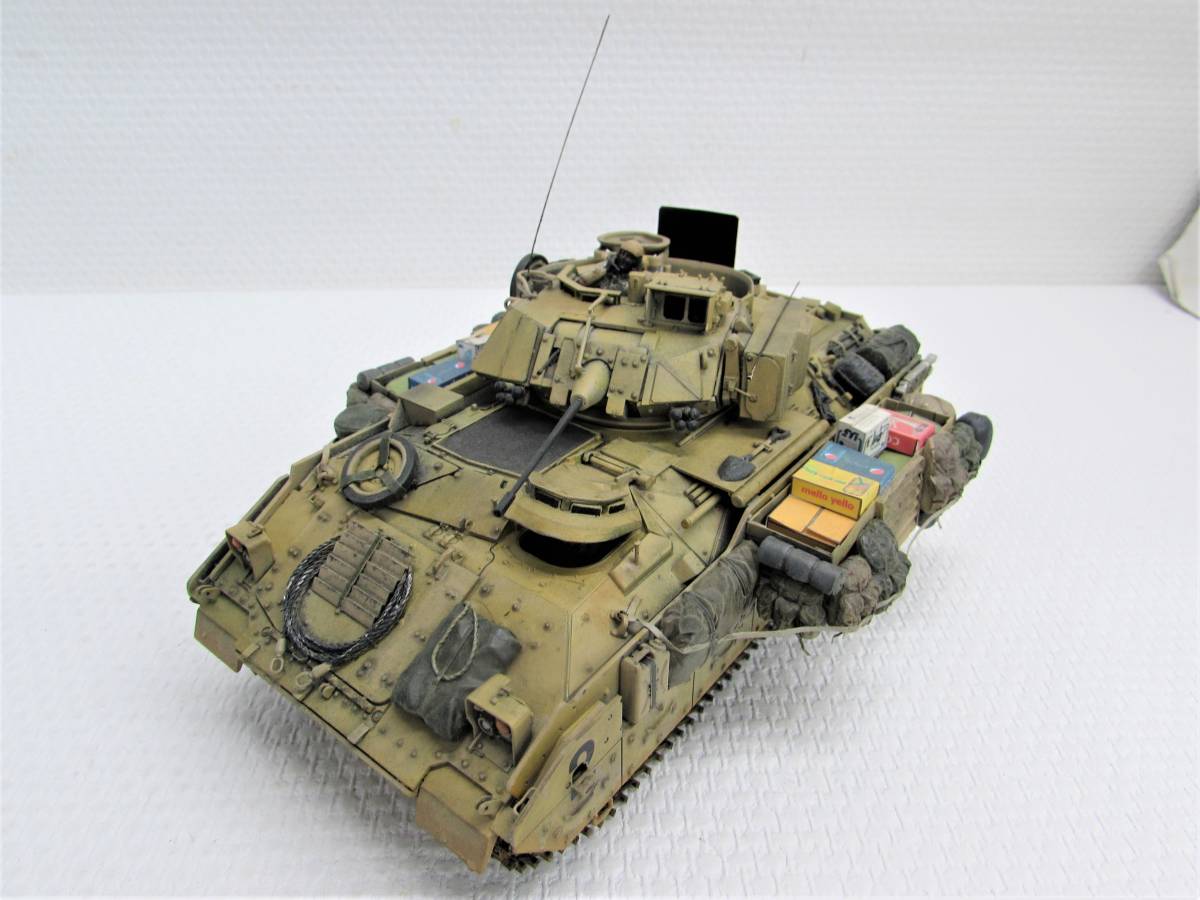 現状品 完成塗装品 タミヤ TAMIYA 1/35 M2A2 ODA デザートブラッドレー