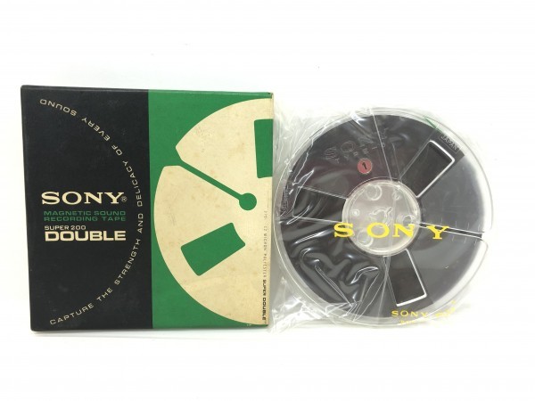 【苫小牧バナナ】SONY/ソニー SUPER 200 DOUBLE オープンリールテープ 5本セット ソニーSUPER 200 DOUBLEオープンリールテープ