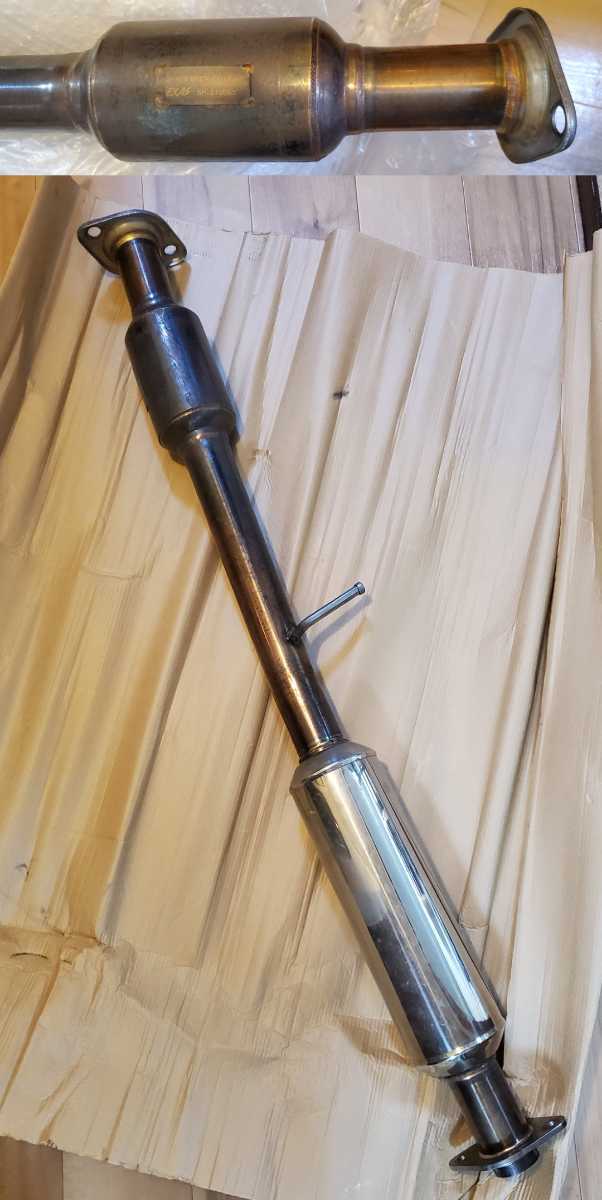 アルテッツァセンターパイプ触媒なし