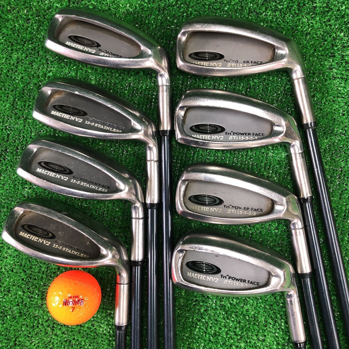 送料無料】マックテック アイアンセット NV2