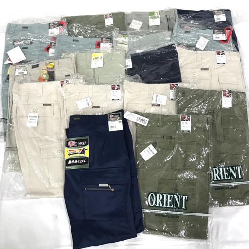 Jichodo サイズ 79 作業パンツ ズボン メンズ 他 オリエント Sunrocky 未使用 作業服 作業着 おまとめセット の落札情報詳細 ヤフオク落札価格情報 オークフリー スマートフォン版
