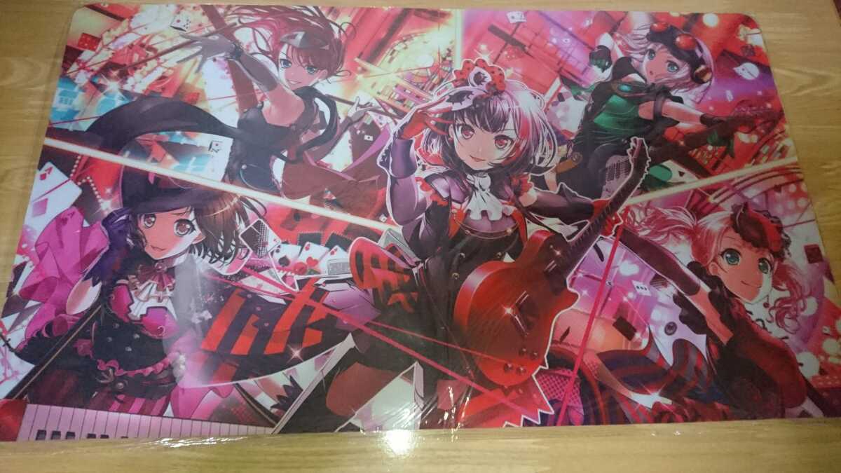 BanG Dream! 美竹蘭 プレイマット 新品】【新品】BanG Dream! ガールズ