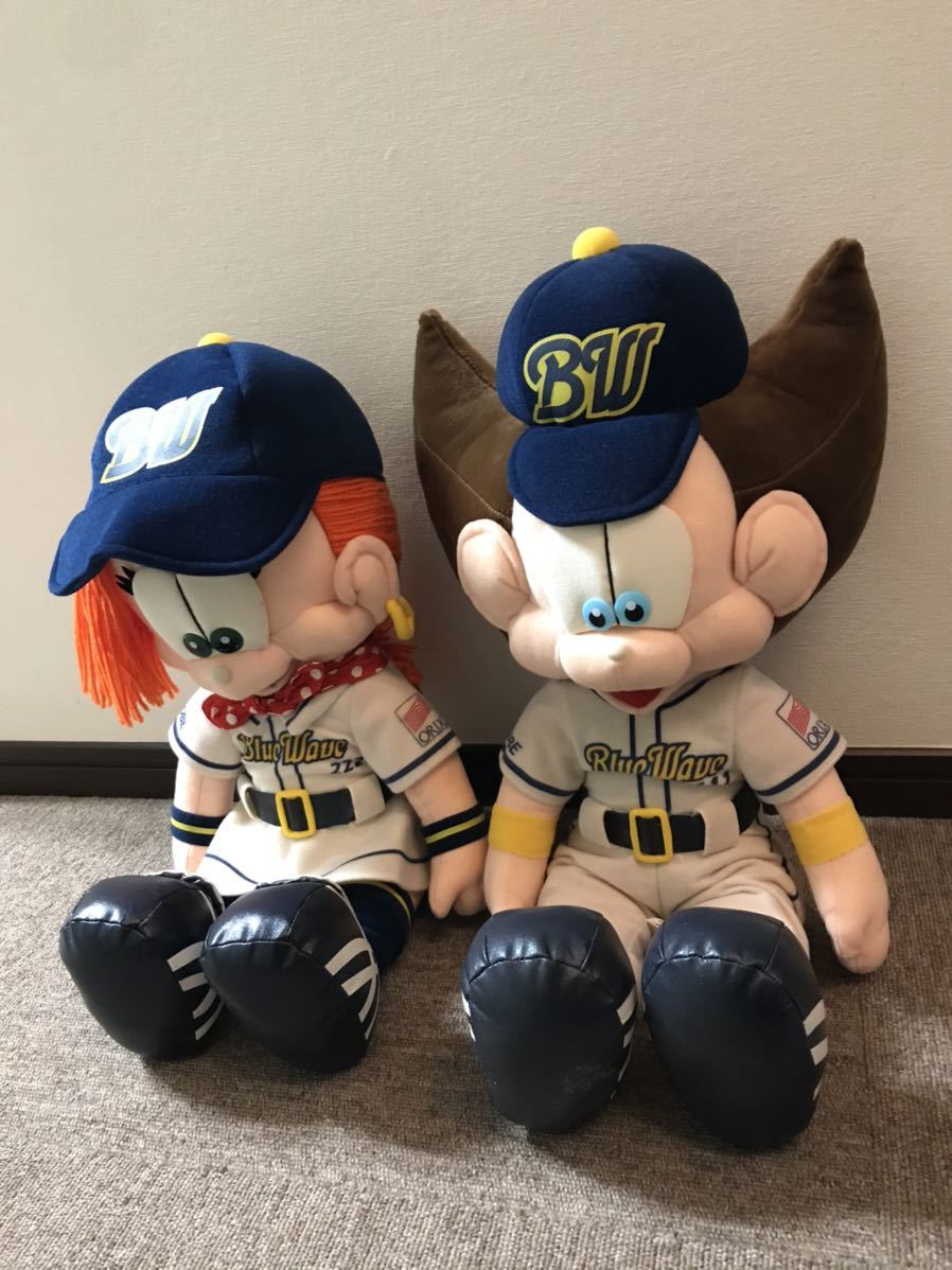 貴重 オリックス ブルーウェーブ マスコット 特大 ネッピー リプシー 高さ約40 バッファローズ の落札情報詳細 ヤフオク落札価格情報 オークフリー スマートフォン版