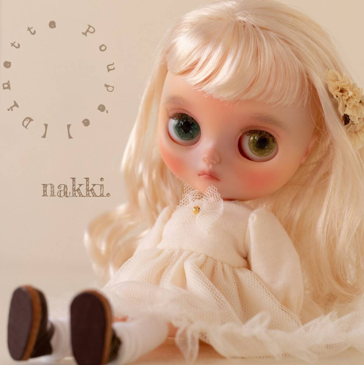 ミディブライス カスタム ピーチーカドリークー おめめが閉じる - 人形本体