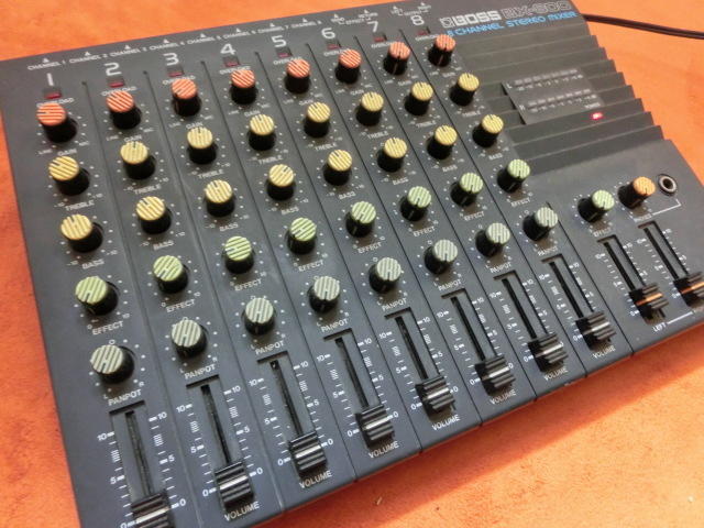 BOSS ボス BX-800 8チャンネル ステレオミキサー アナログ