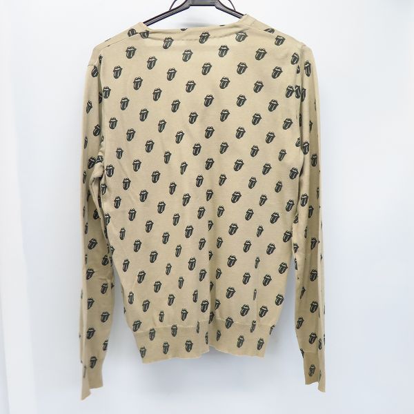 HystericGlamour×RollingStones 総柄 カーディガン HYSTERIC GLAMOUR