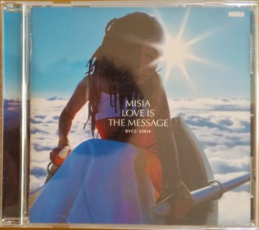 B2ポスター】MISIA/LOVE IS THE MESSAGE/ミーシャ（LOVE IS THE