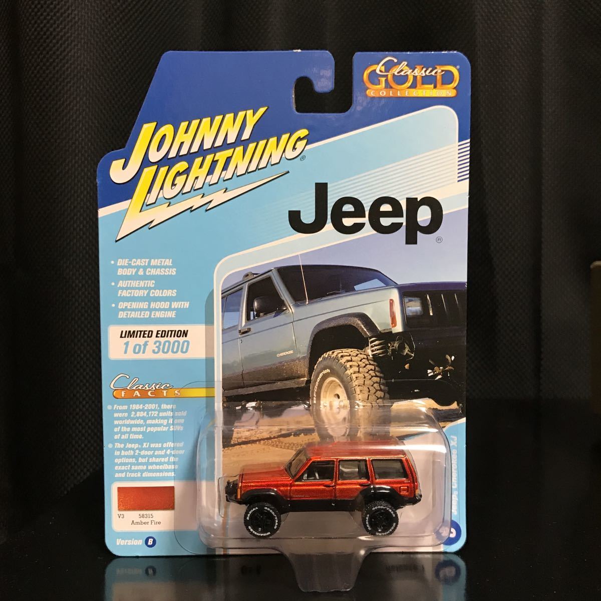 新品】☆ Johnny Lightning 1/64 ジープ チェロキー XJ Jeep Cherokee