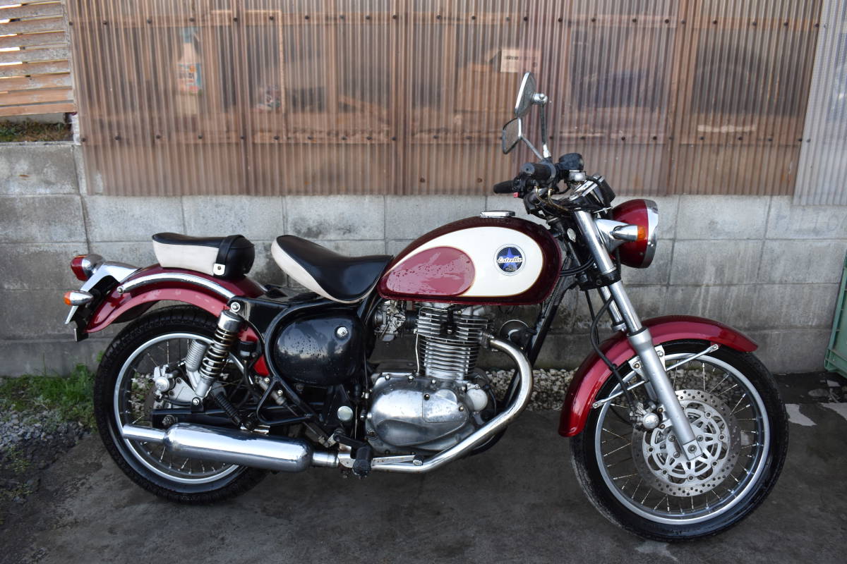 エストレヤRS エンジン実働！ST?SR?グラストラッカー?TW?