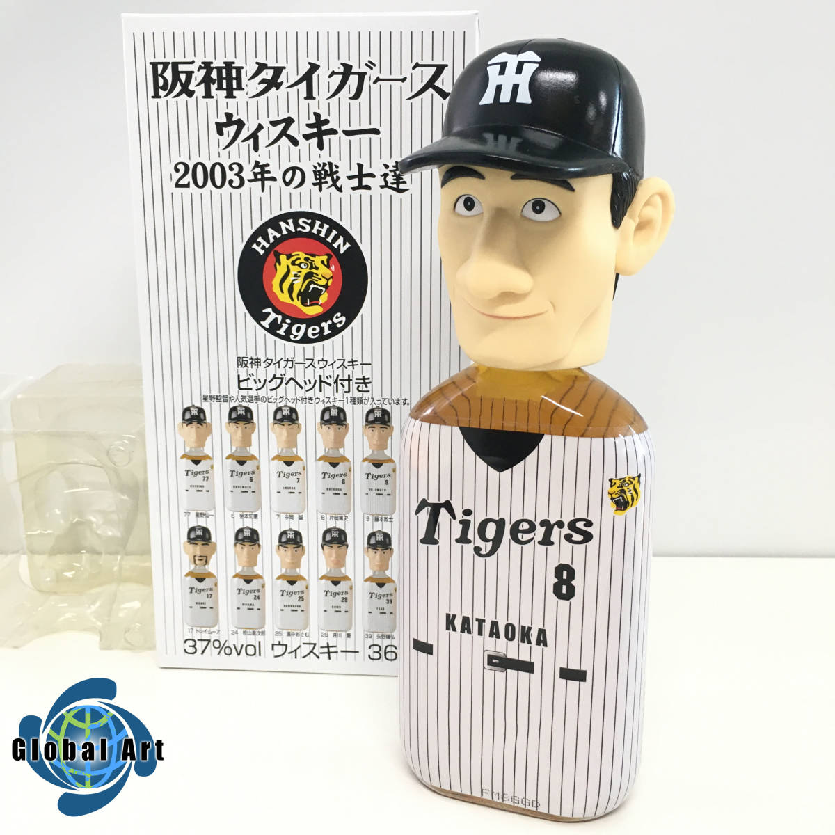 阪神タイガース ウイスキー 2003年の戦士達 片岡篤史選手