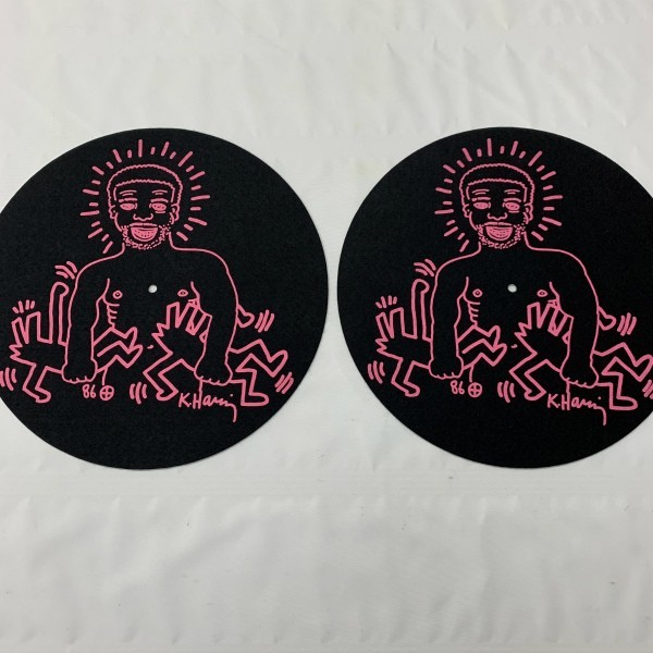 キースヘリング スリップマット 2枚セット Keith Haring ラリー
