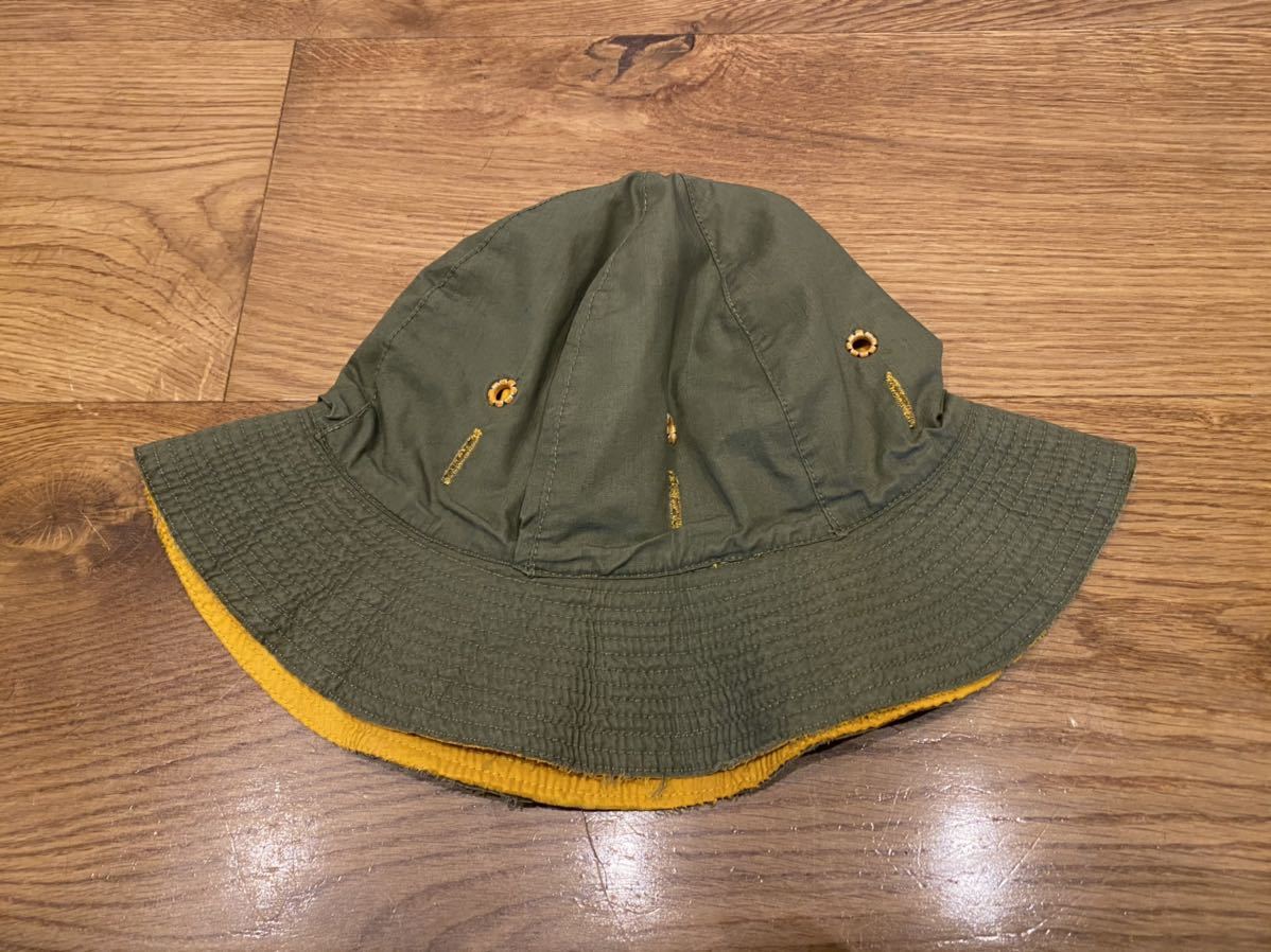USARMY 80s ビンテージ リバーシブル サンハットvintage USARMY 80s