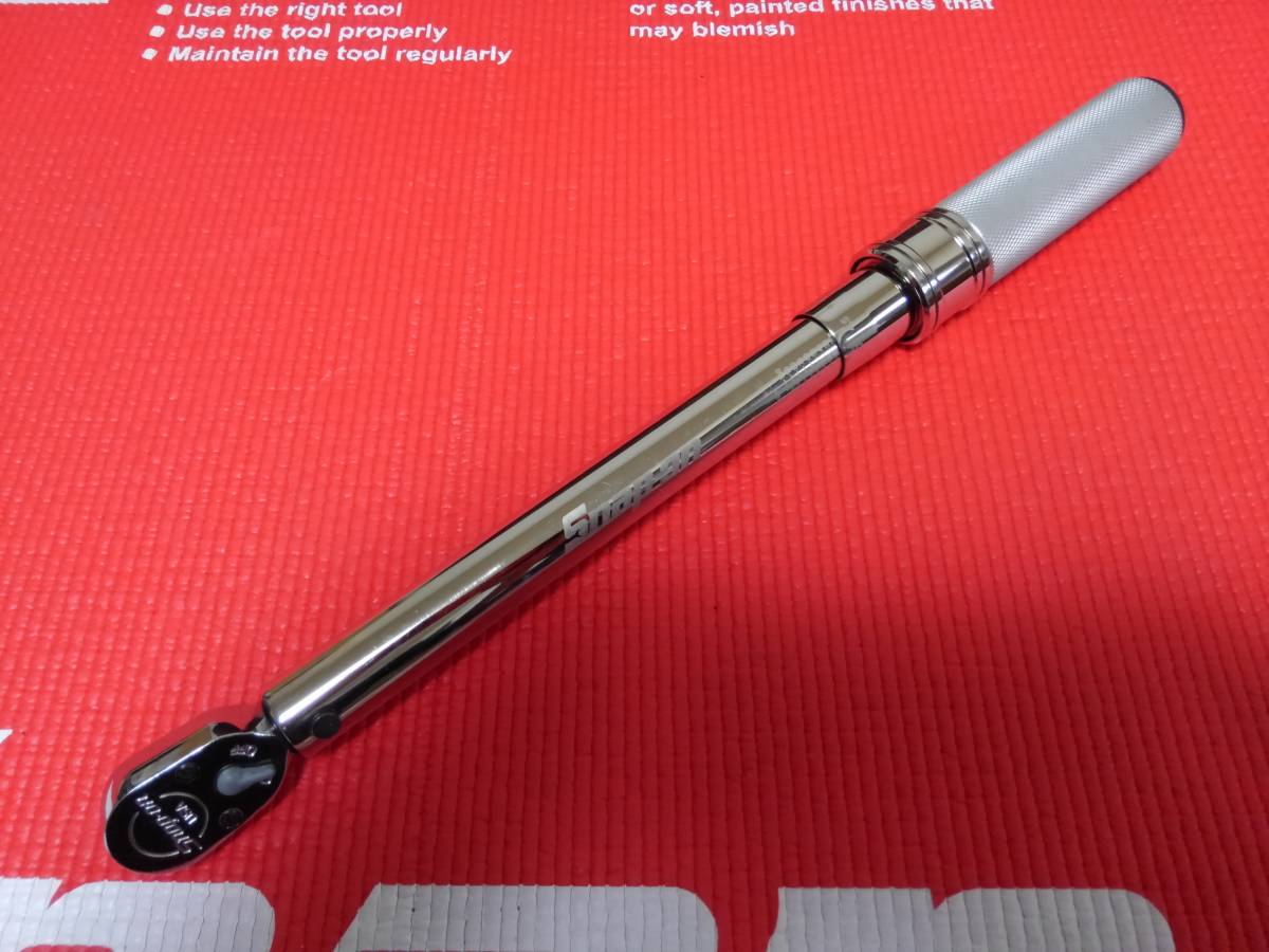 ◇◇ Snap-on スナップオン トルクレンチ 3/8 ケース付 ◇◇ Snap-on スナップオン トルクレンチ 3/8 ケース付