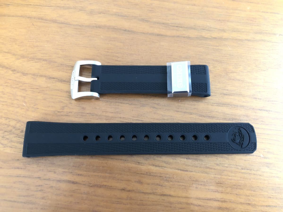 SEIKO シリコンバンド 20mm 黒色 プロスペックス R03E011J0