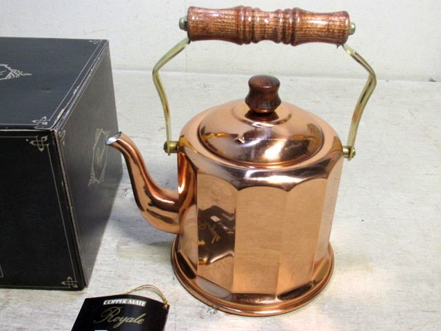 ケトル やかん 純銅 ロワイヤル 2.2L 同和金属開発 COPPER MATE ROYALE
