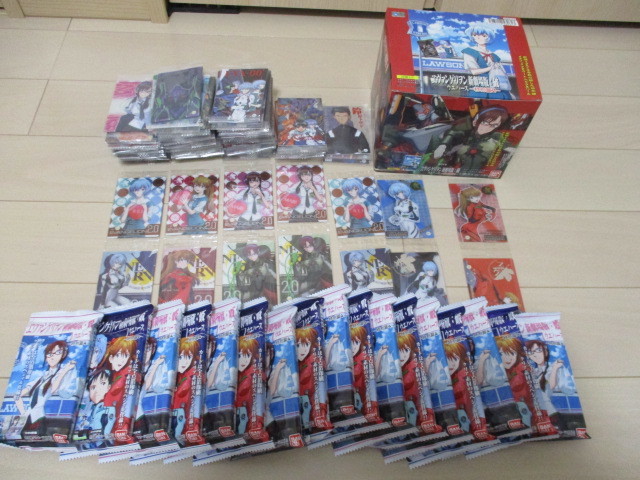 限定レア多数 コレクション処分 エヴァンゲリオン ウエハース カード セット 大量 未開封 ローソン ２０７枚分 の落札情報詳細 ヤフオク落札価格情報 オークフリー スマートフォン版