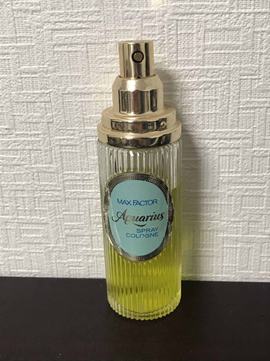 希少 マックスファクター アクアリアス オーデコロン 香水 【公式通販】