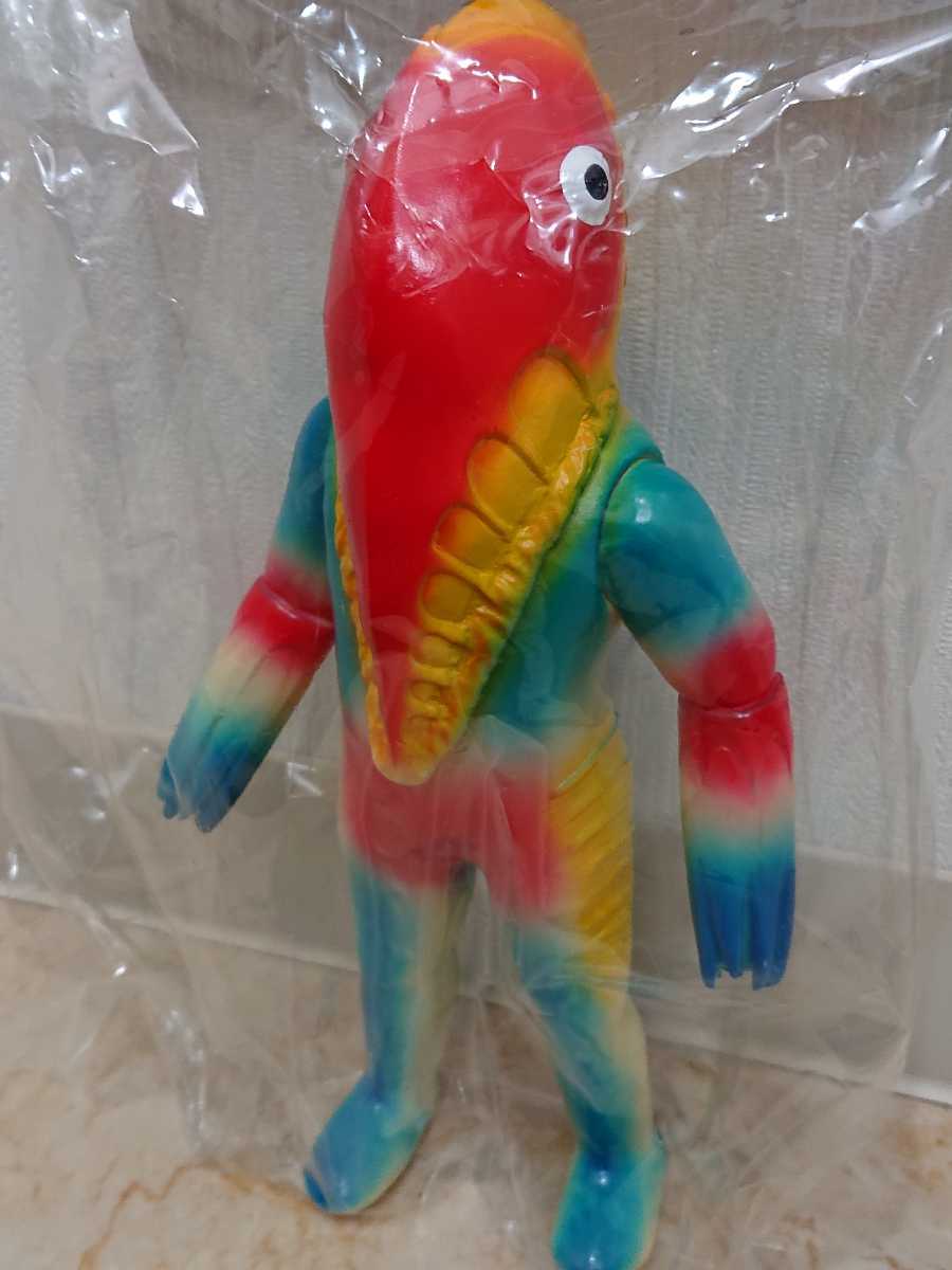 未開封]ブルマァク メトロン星人 ソフビ マルサン ウルトラマン