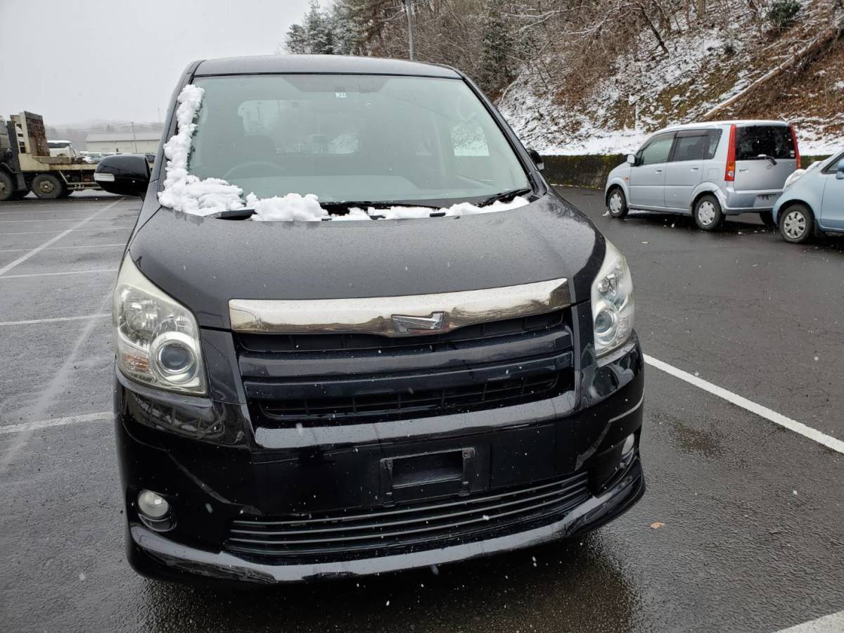 悪路に強い4wd車のミニバン 山形発 4wd 07年式 トヨタ ノア S Dba Zrr75w ブラック At 普通車 予備検査渡し 中古車歳末セール の落札情報詳細 ヤフオク落札価格情報 オークフリー スマートフォン版