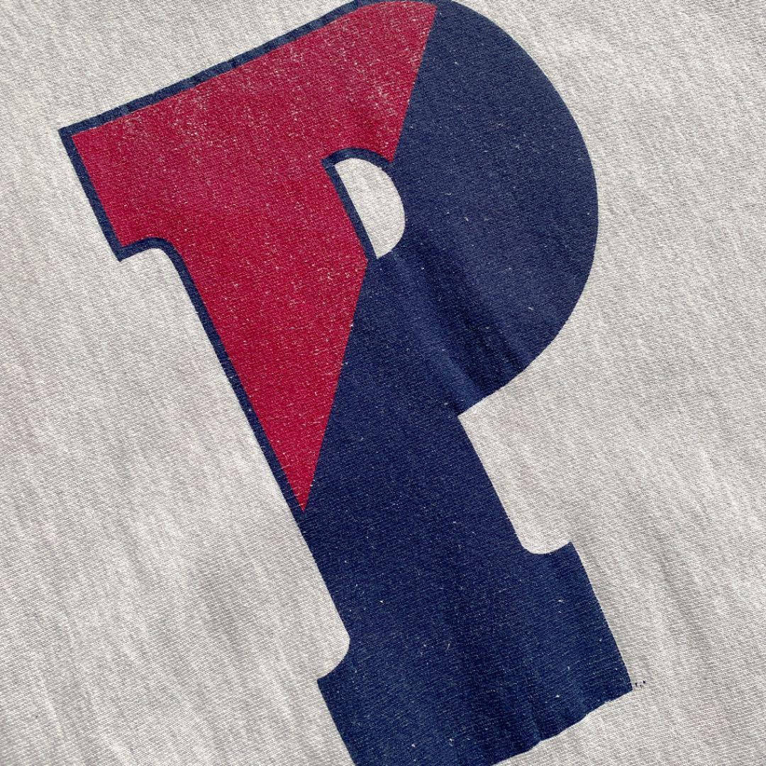 デカP アルファベット 90s ビンテージ 刺繍タグ チャンピオン PENN