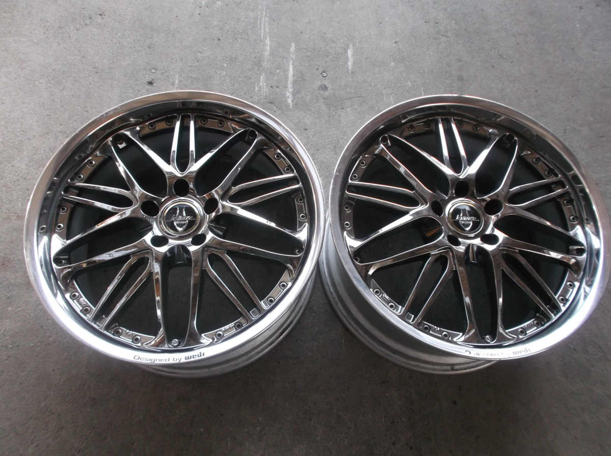 売切り ウェッズ クレンツェ ブォルフェス 8 5j 19 Is44 114 3 5h Smb ホイールのみ2本セット ドリ車等にも A 855 の落札情報詳細 ヤフオク落札価格情報 オークフリー スマートフォン版