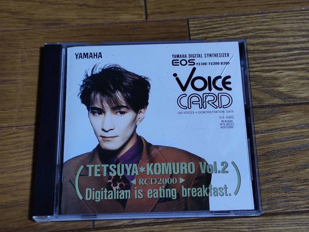 VOICE CARD RCD2000小室哲哉 YAMAHAヤマハ vol.2 【公式通販】