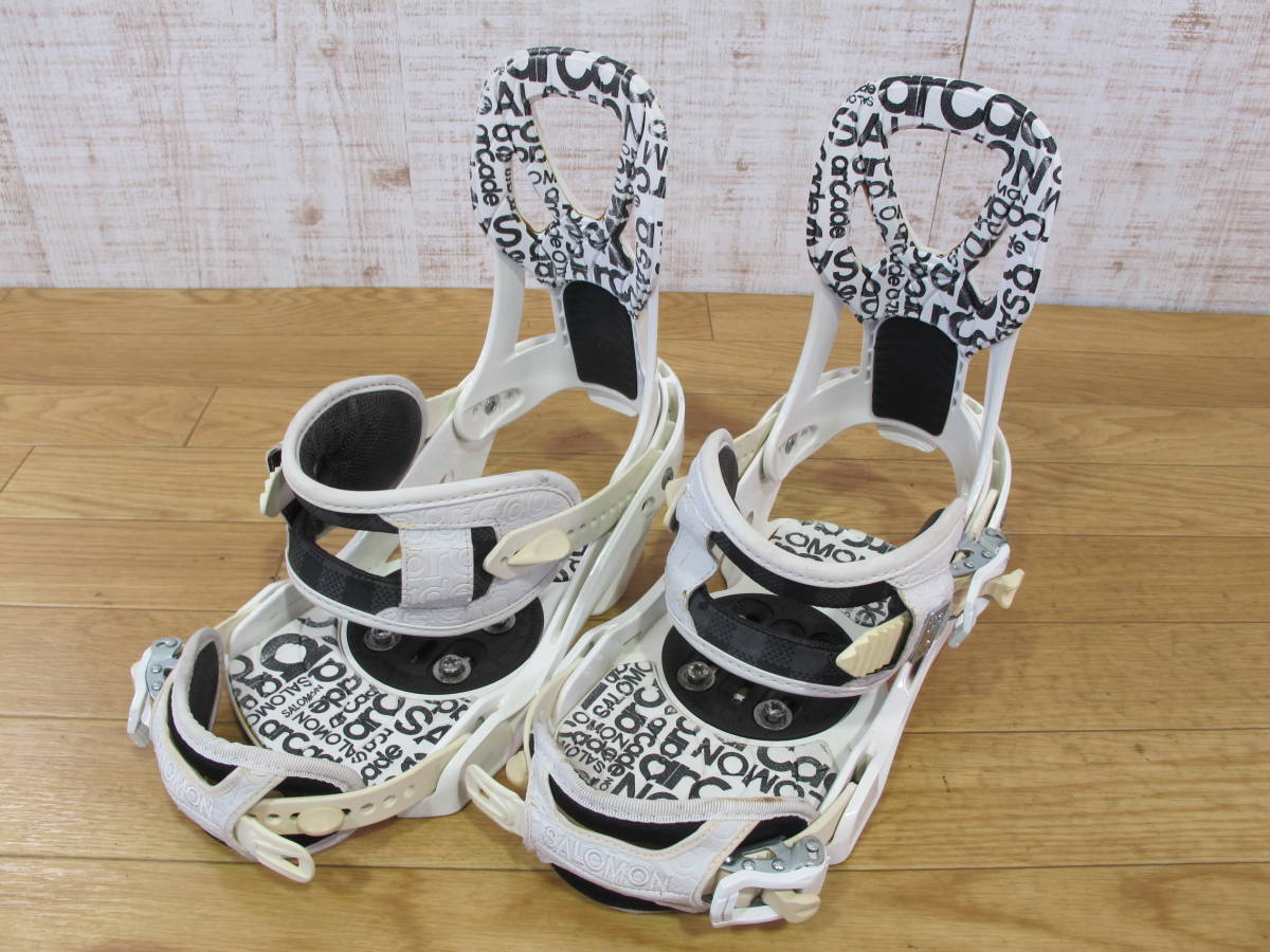サロモンスノーボードSALOMON ビンディング ARCADE ブラック SALOMON