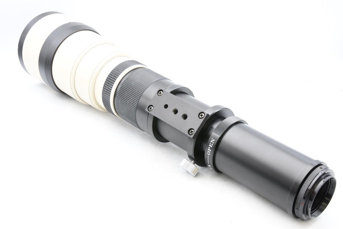 美品！BIG 808ZE 770-1250mm f9.6-15.6 超望遠レンズ 美品！BIG 808ZE 770-1250mm f9.6-15.6 超望遠レンズ 【公式通販】